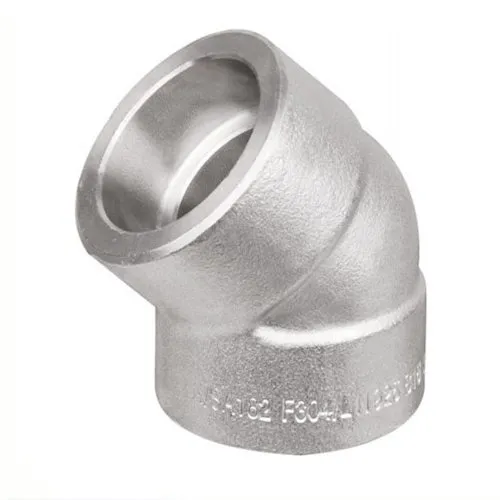 asme b16.11 socket weld 45 degree elbow